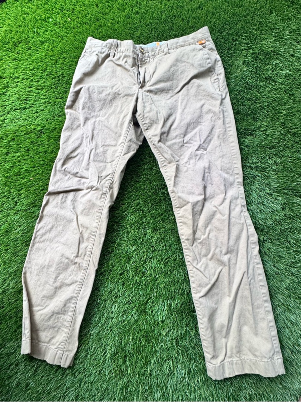 Timberland Men's Khaki Chino Pants in Light Tan